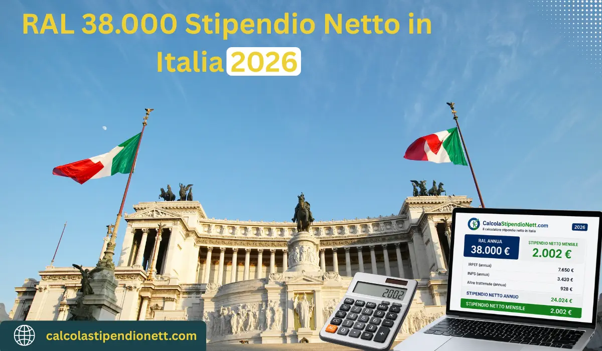 RAL 38.000 Netto Italia 2026
